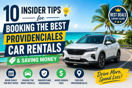 10 insider tips for booking the best Providenciales car rentals and saving money in Turks and Caicos with a rental SUV near Grace Bay Beach.
