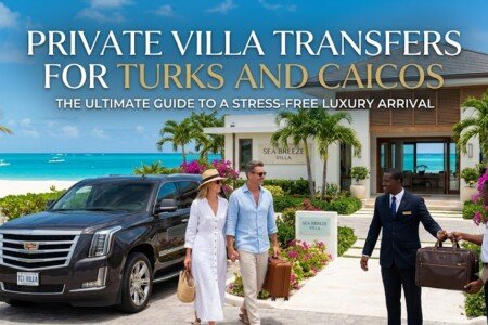 Private villa transfers in Turks and Caicos for luxury travelers