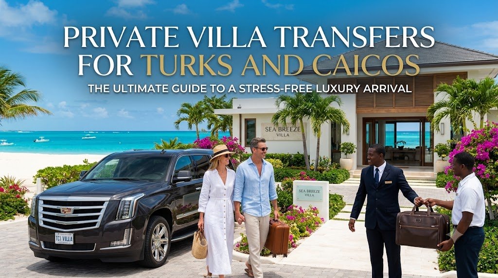 Private villa transfers in Turks and Caicos for luxury travelers