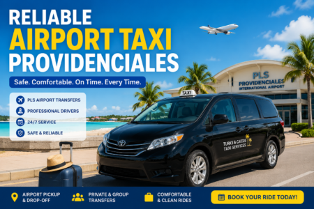 Reliable airport taxi Providenciales at PLS International Airport